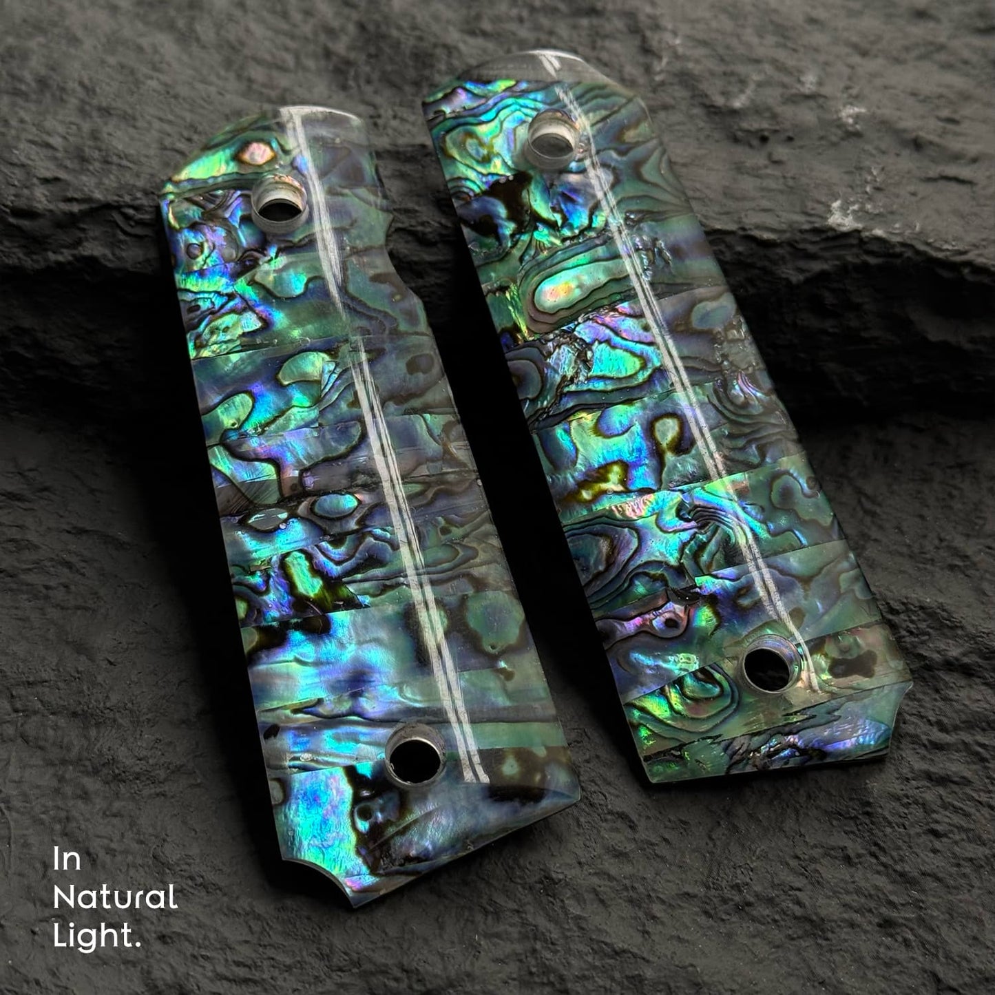 1911 Full Size New Zealand abalone shell Pistol Grips