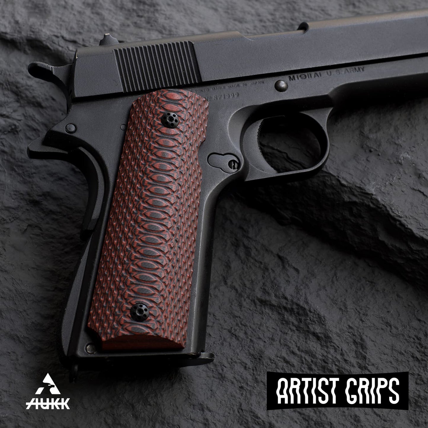 1911 Full Size Micarta Composite Material Pistol Grips D2
